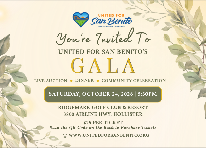 Gala Saturday, October 24, 2026 at 5:30 pm